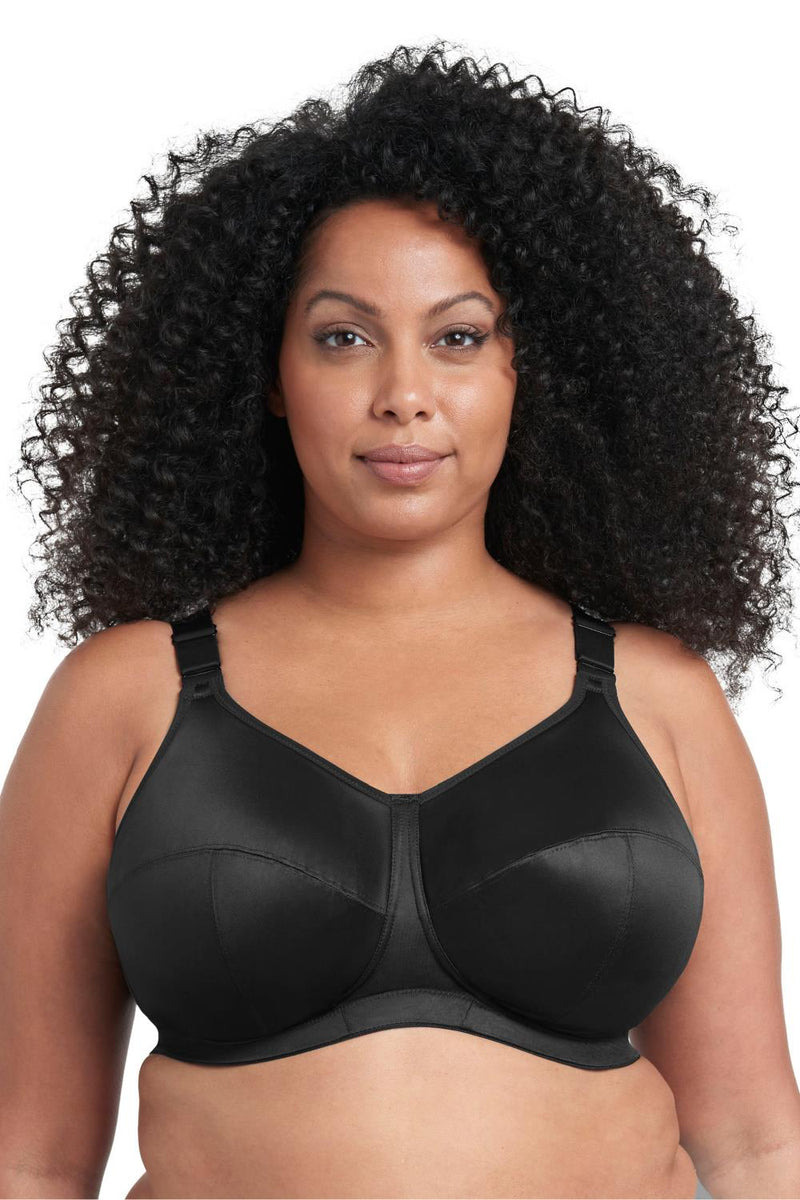 Goddess Celeste Wireless Soft Cup Bra, Black (GD6113)