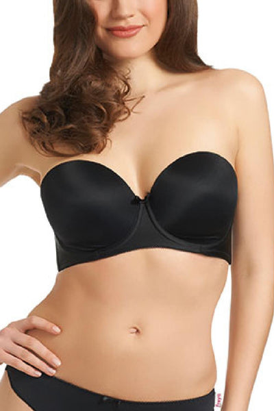 Freya Deco Strapless Bra, Black (AA4233)