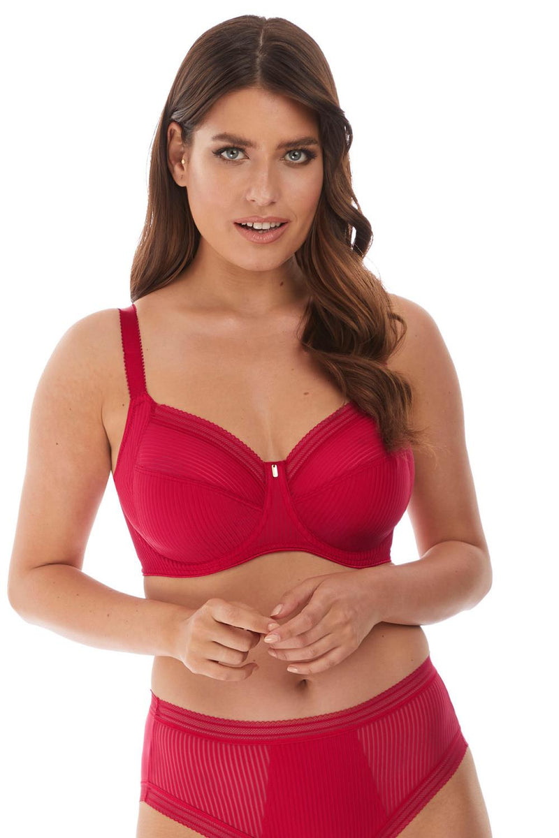 Fantasie Fusion Underwired Full Cup Side Support Bra, Red (FL3091)