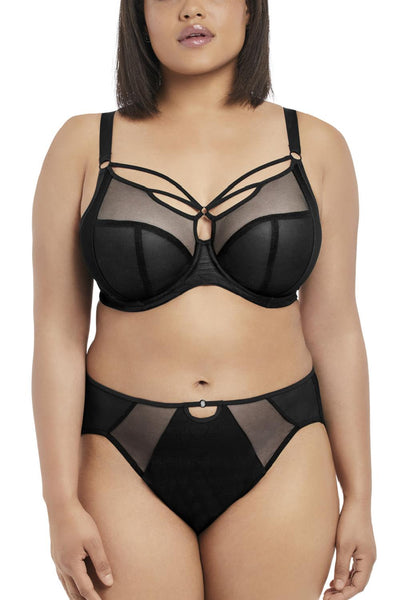 Elomi Sachi Plunge Bra, Black (EL4350)