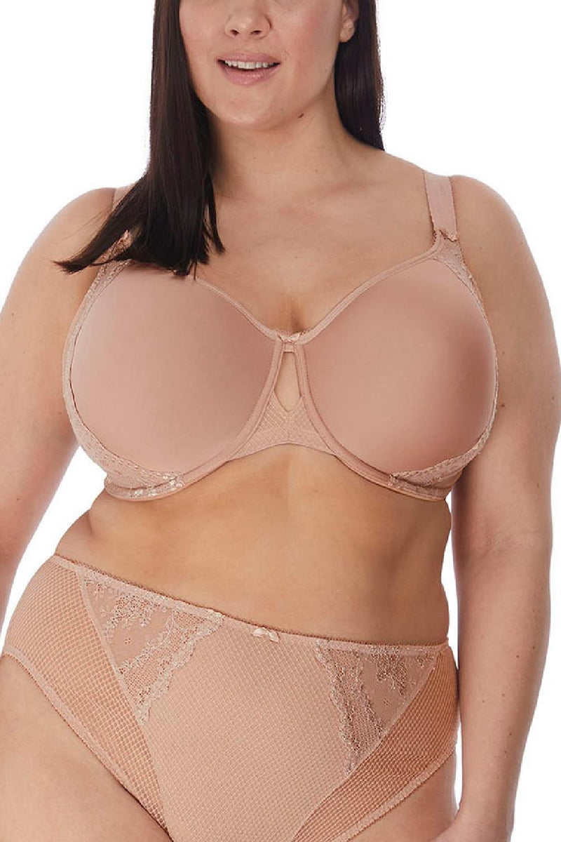 Elomi Charley Bandless Spacer Moulded Bra, Fawn (EL4383)
