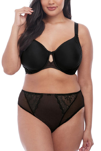 Elomi Charley Bandless Spacer Moulded Bra, Black (EL4383)