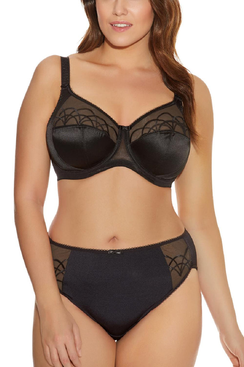 Elomi Cate Full Cup Banded Bra, Black (EL4030)