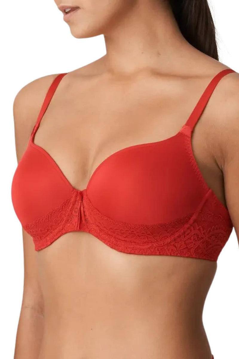 PrimaDonna Twist I Do Padded Heart Shaped Bra (Cup C-E), Scarlet (0241604)