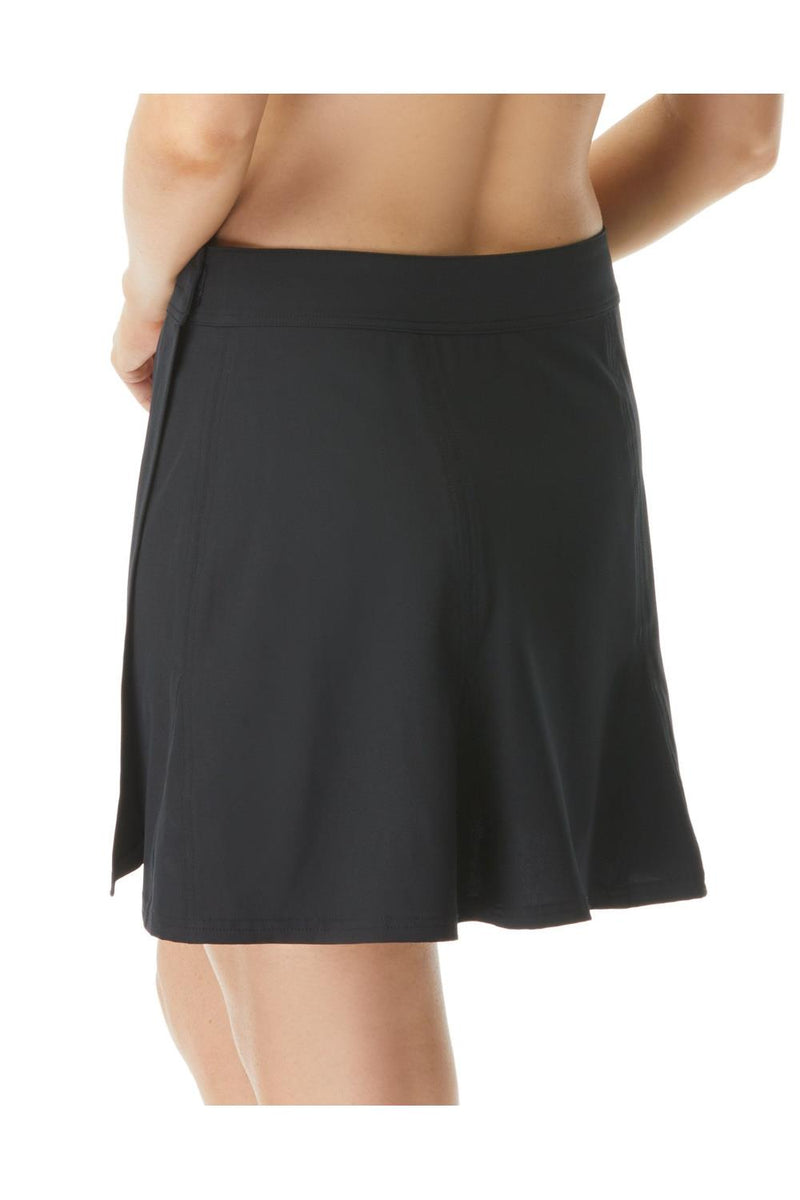Beach House Kendra Cover Up Skirt, Black (H58749)