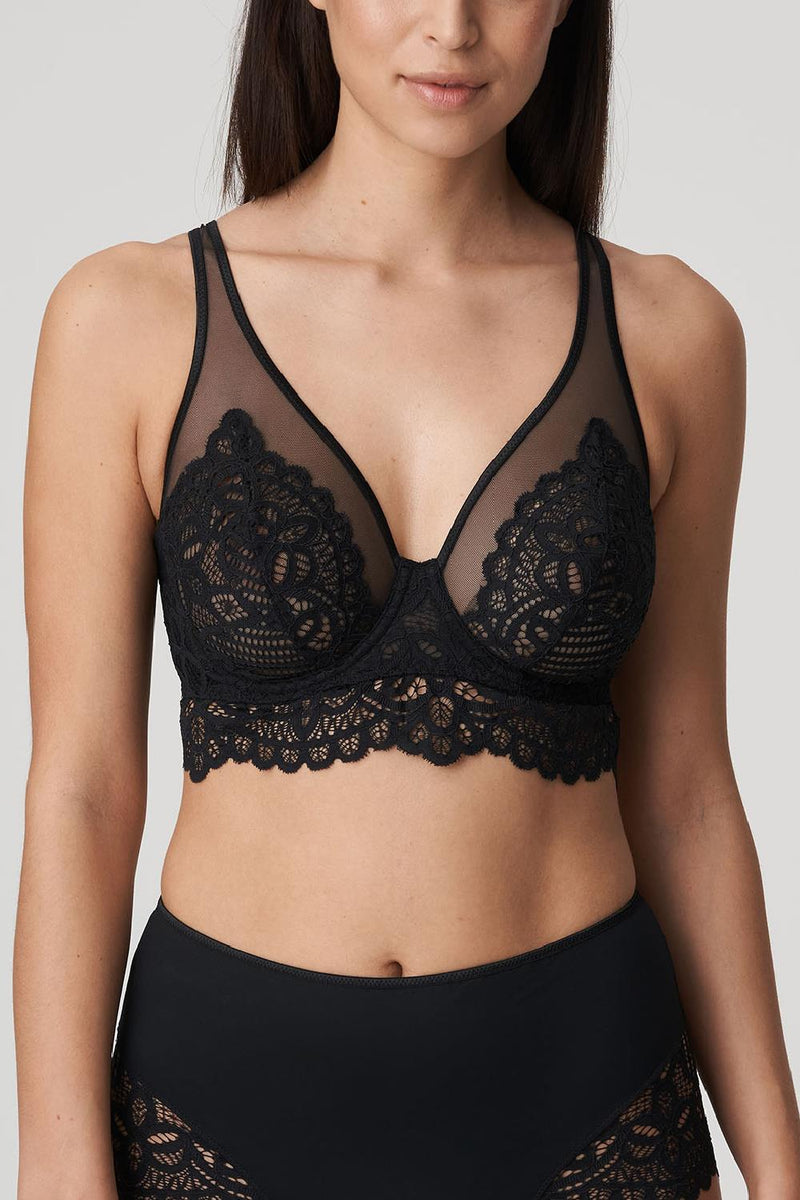 PrimaDonna Twist First Night Triangle Bra, Black (0141886)