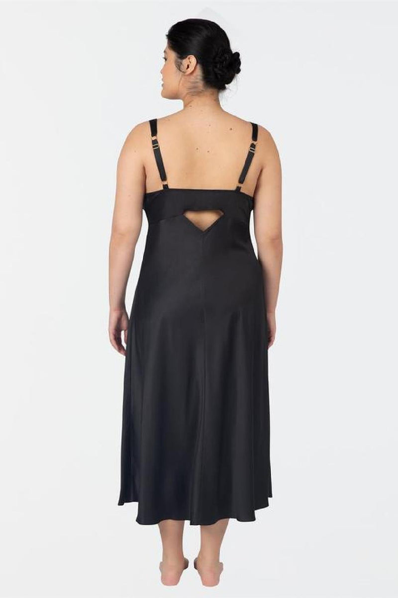 Rya Positivity Gown, Black (447X)