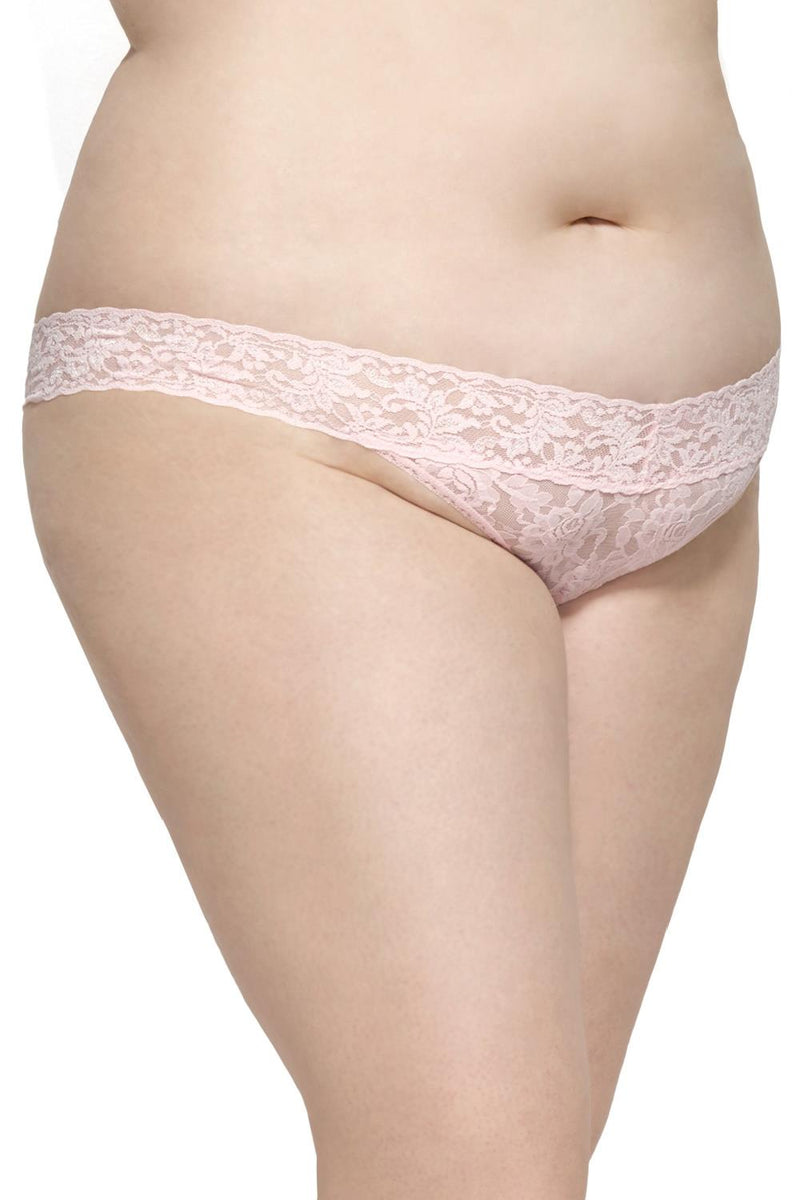 Hanky Panky Original Rise plus Thong, White (4811X)