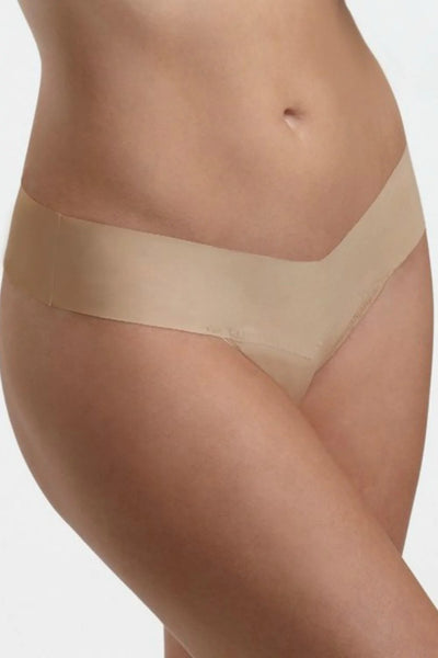 Hanky Panky Bare “Eve” Natural Rise Thong 6J1661 Taupe