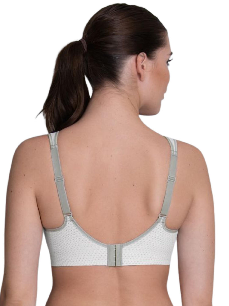 Anita Air Control DeltaPad - Maximum Support Sports Bra, White (5544)