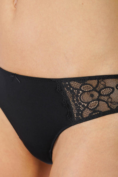 Mey Amorous Thong 79800 Black