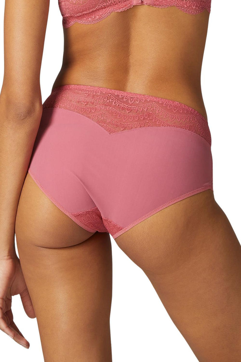 Simone Perele Karma High Waisted Brief, Blush Pink (12V770)