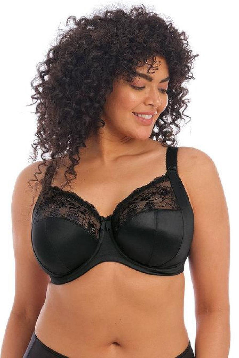Elomi Morgan Stretch Banded Bra, Black (EL4111)