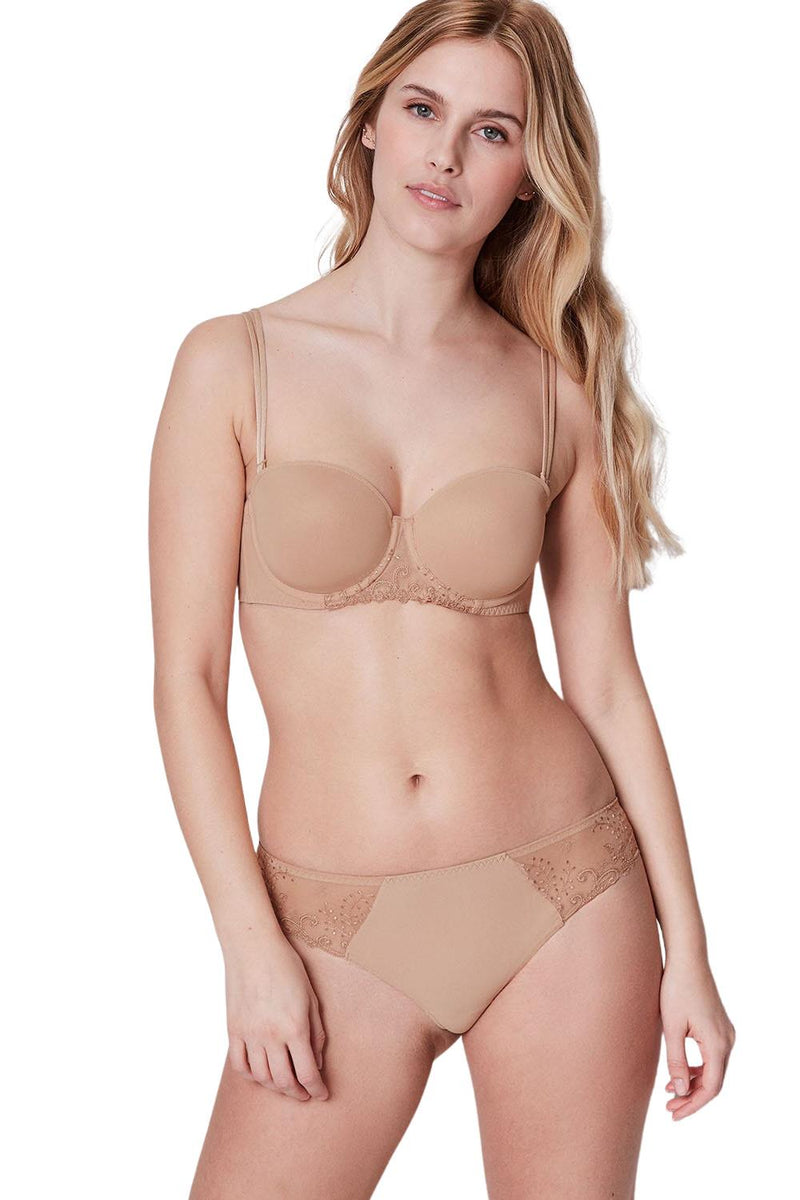 Simone Perele Delice Strapless Bra, Nude (12X300)