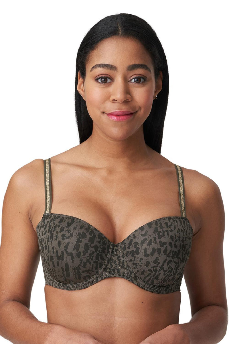 PrimaDonna Twist Petit Bijou Padded Balcony Bra, Reptile (0242052)