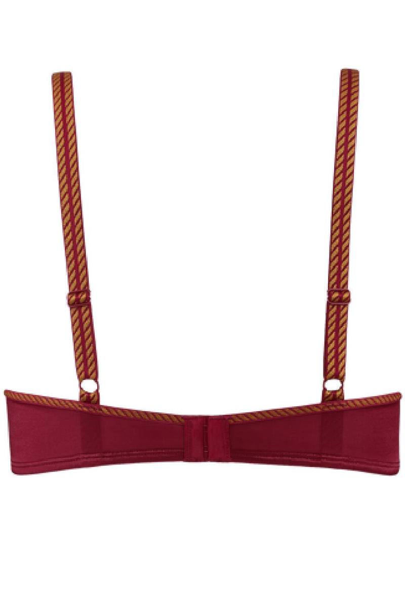 Space Odyssey Balcony Bra, Cups B-C, 35520 Rhubarb