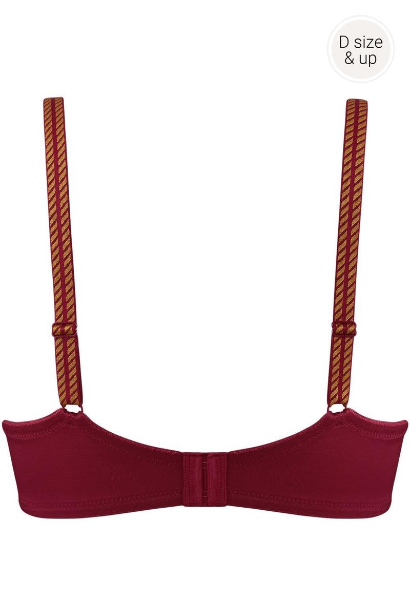 Marlies dekkers Space Odyssey Balcony Bra, Cups D-F,  355201 Rhubarb