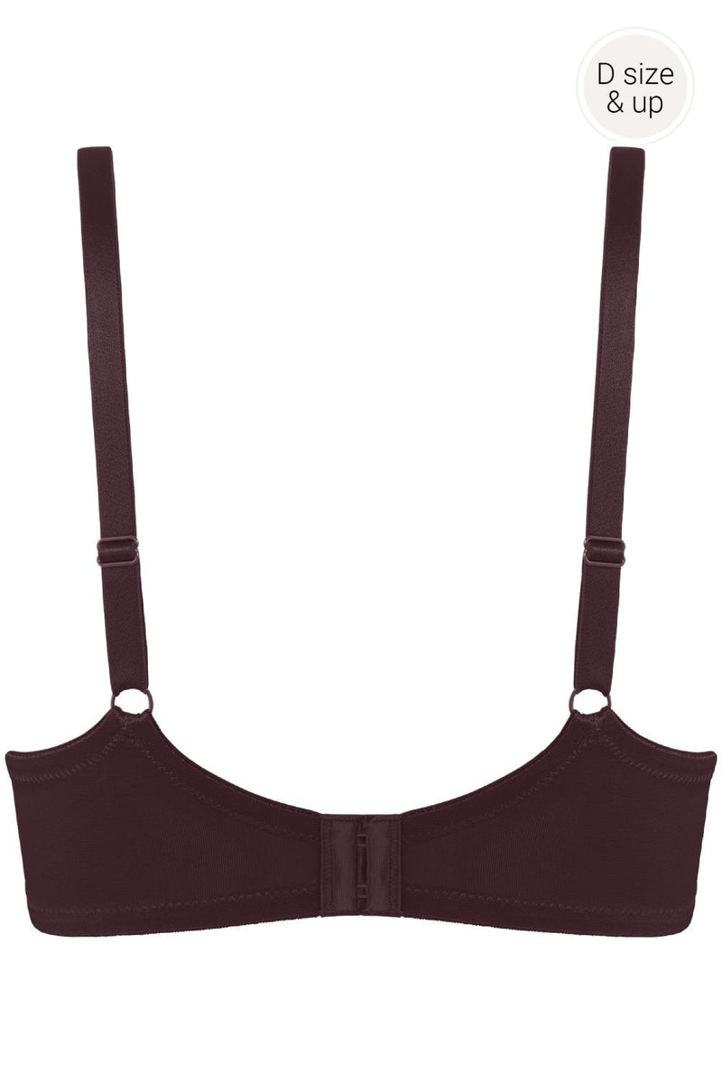 Marlies Dekkers Dame de Paris Plunge Bra, Aubergine (355311)