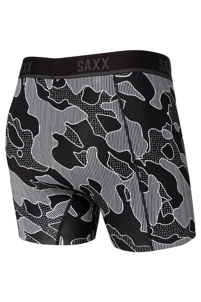 SAXX Kinetic HD Men’s Boxer SXBB32-PMC (Black Po Mo Camo)