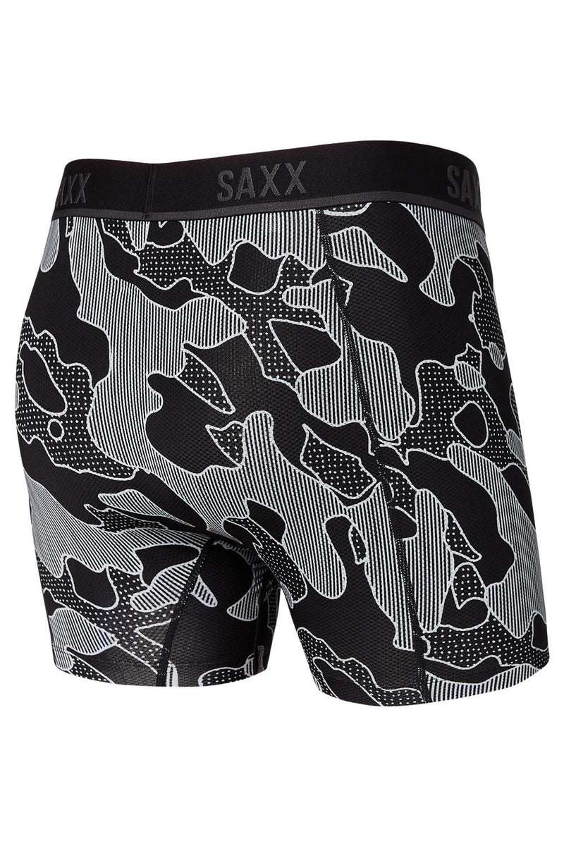 SAXX Kinetic HD Men’s Boxer SXBB32-PMC (Black Po Mo Camo)