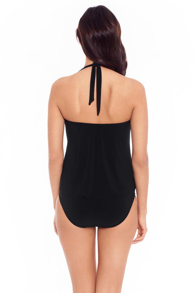 MAGICSUIT 
Magicsuit Twister Solid Mallory Top 6009951 Black