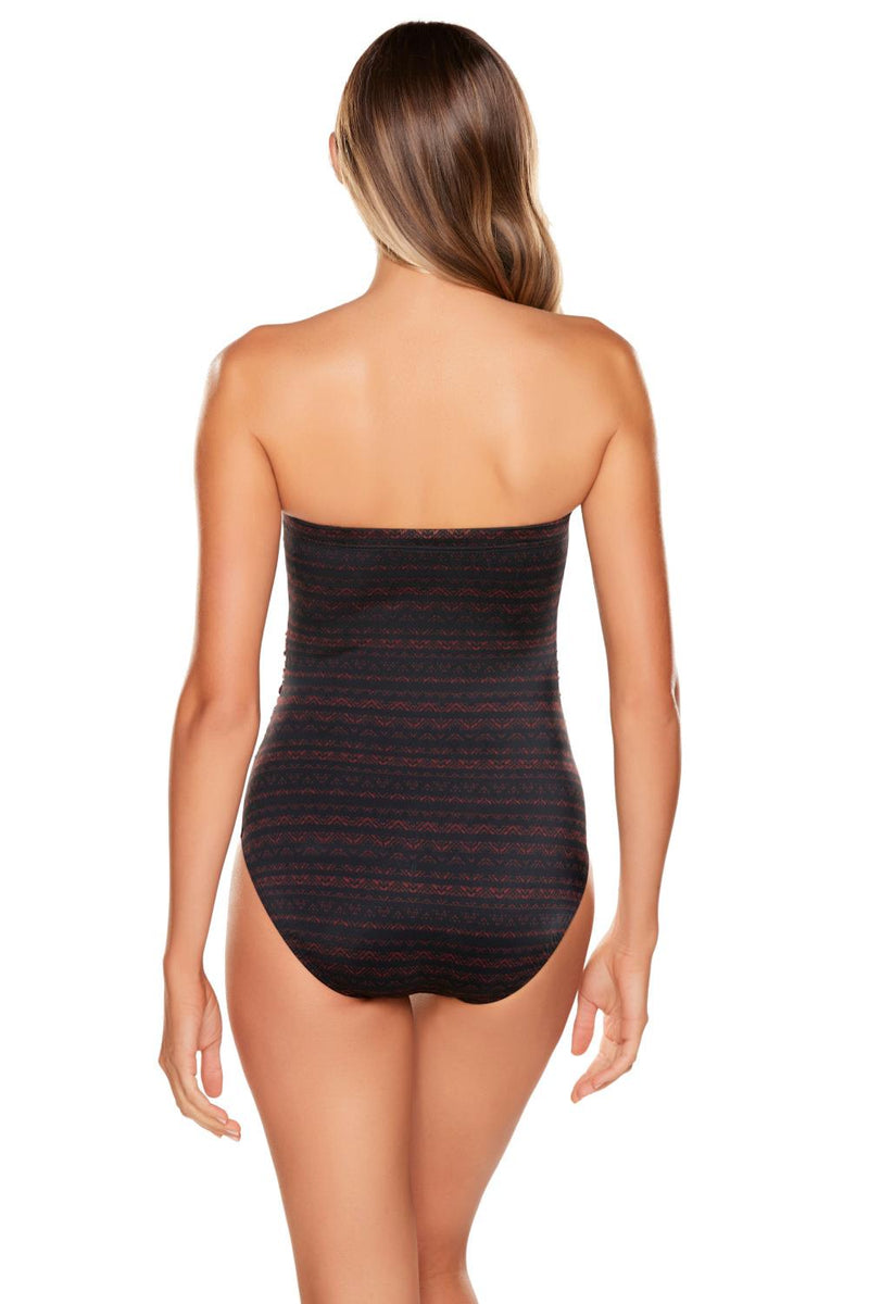 Miraclesuit Mendhika Avanti Bandeau Swimsuit, Multi (6529542)