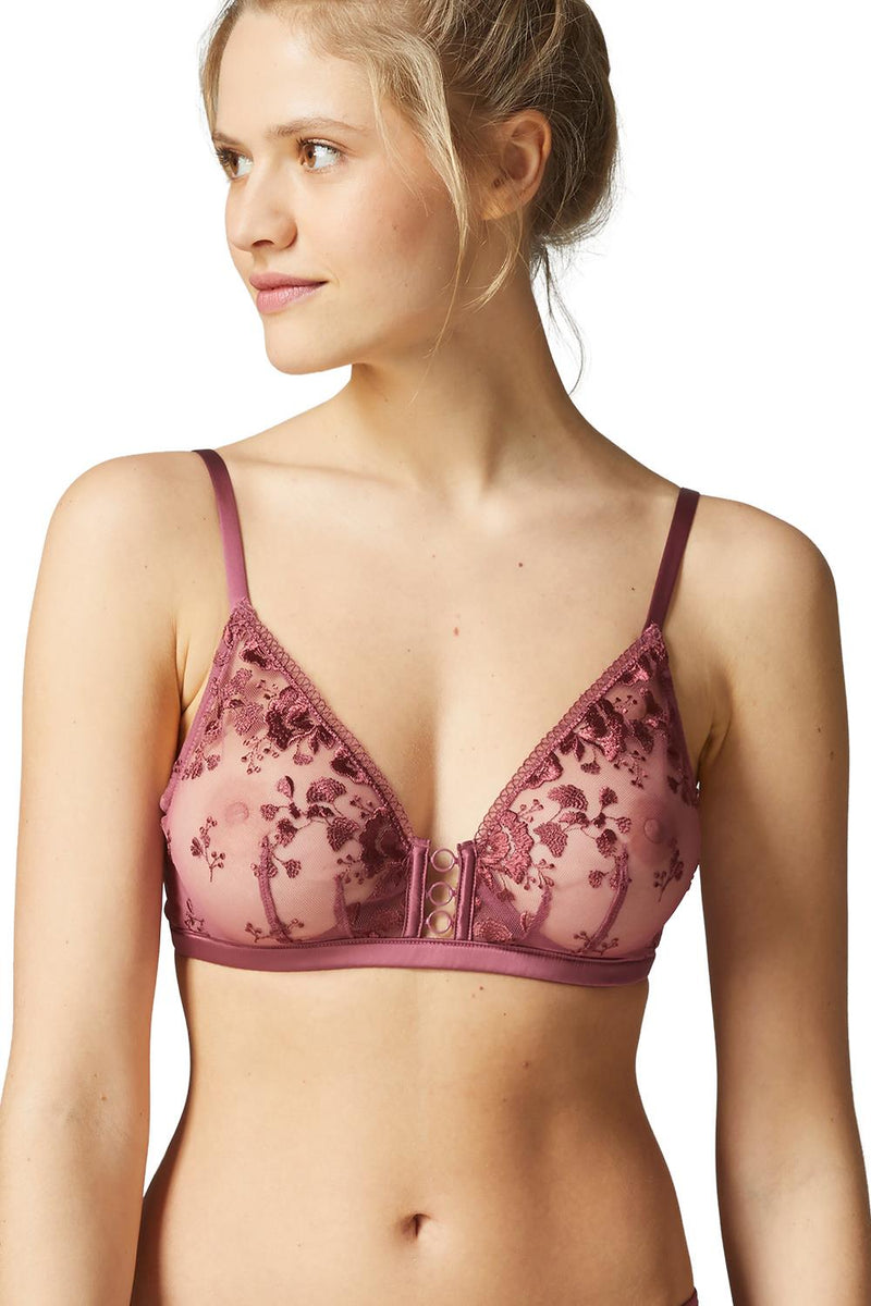 Simone Perele Orphée Full Cup Plunge Bra, Diva Pink (15S319)