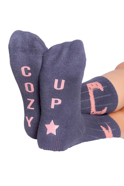 COZY UP Socks RZFX3-CHARCOAL