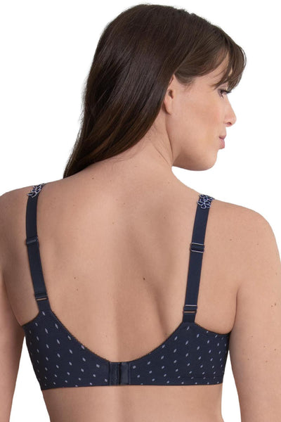 Anita Belvedere Post Mastectomy Bra Bilateral, Deep Blue (4787X)