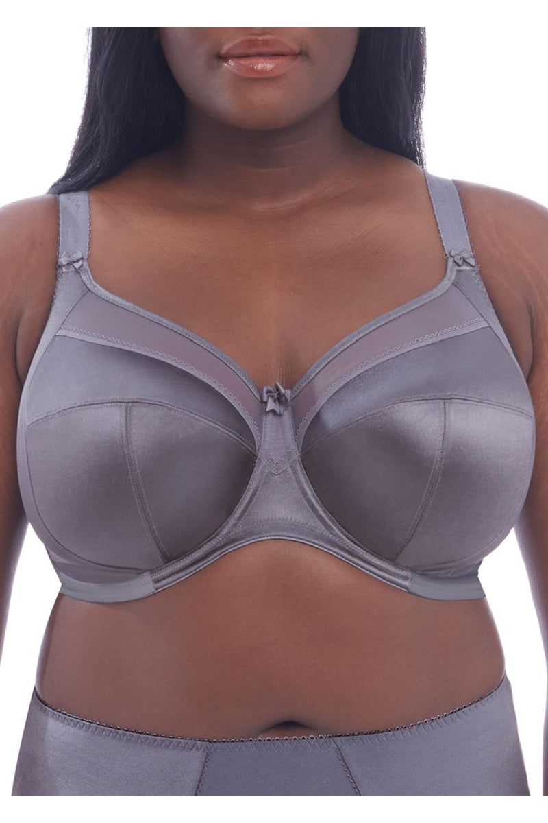 Goddess Keira Banded Underwire Bra GD6090 Titanium – My Top Drawer