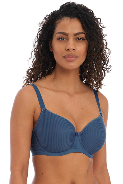 Freya Idol Moulded Balcony Bra, Vintage Denim (AA1050)