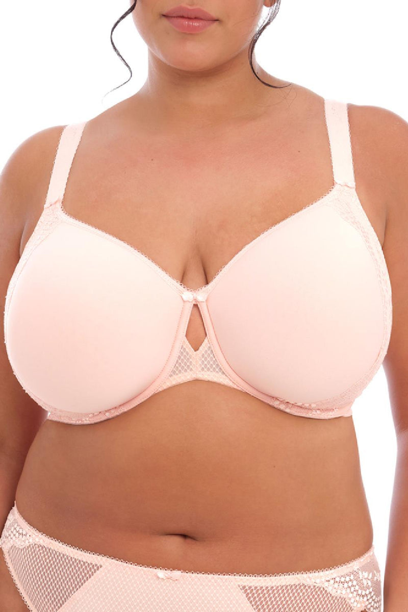 Elomi Charley Bandless Spacer Moulded Bra, Ballet Pink (EL4383)