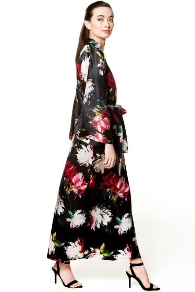 Christine Valentina Long Robe, Valentina Print (VAP8700)