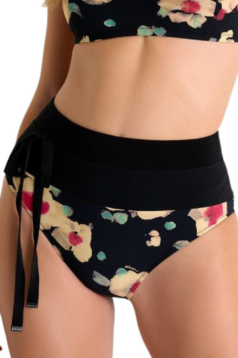 Shan Sakura Classic High Waist Bikini Bottom, Sakura (42260-37)