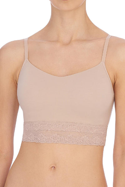 Natori Bliss Perfection Wireless Plunge Bralette, Cafe (723092)
