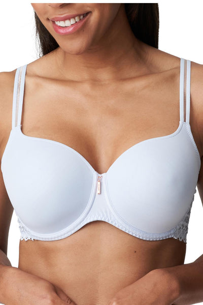 PrimaDonna Twist East End Padded Heart Shaped Bra, Heather Blue (0241930)