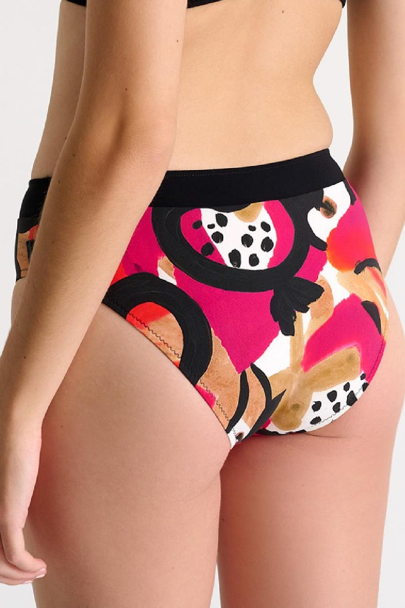 Shan Frida Mid-high Waist Bikini Bottom, Frida (42260-36)