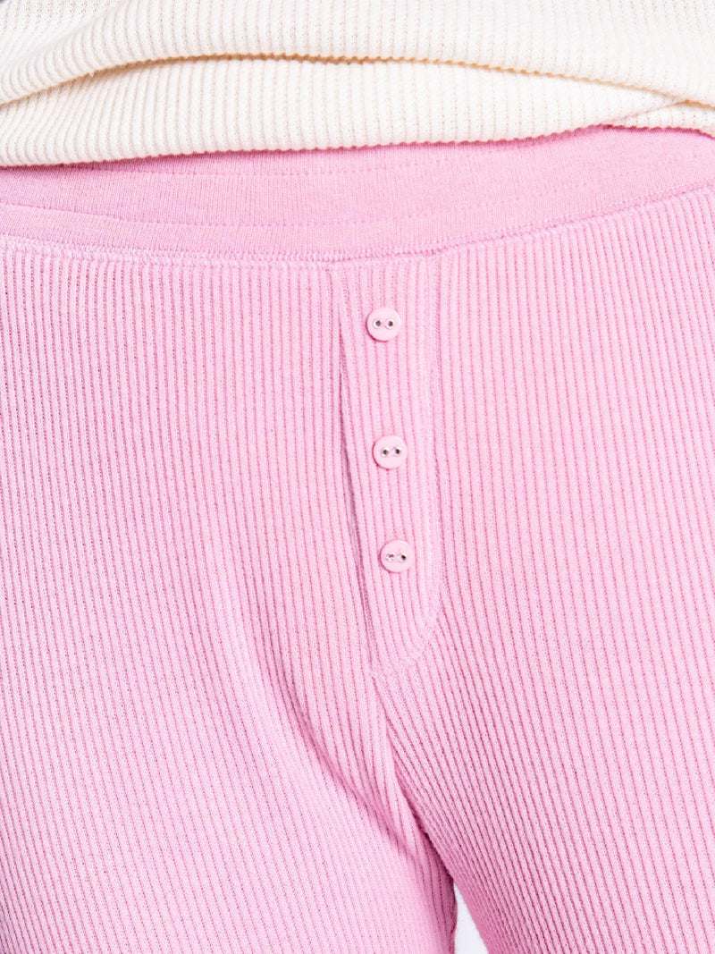 PJ Salvage Textured Essentials Jammie Pant RITEP- LILAC ROSE