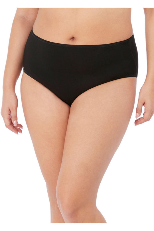Elomi Smooth Full Brief, Black (EL4565)