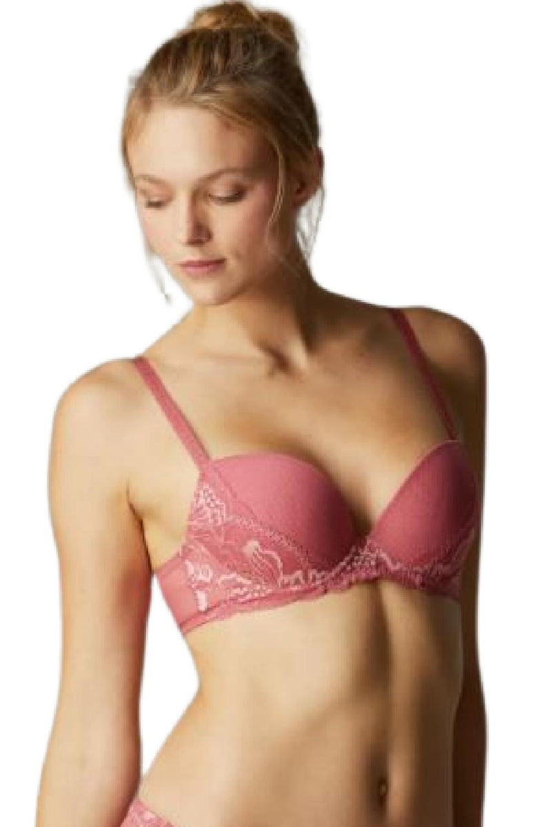 Simone Perele Promesse Push-Up Bra, Blush Pink (12H340)