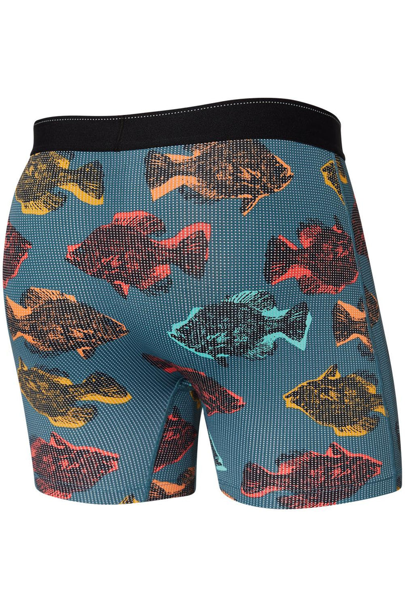 SAXX Quest Boxer Brief SXBB70F-SFB (Shadow Fish-storm blue)