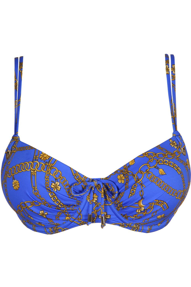 PrimaDonna Swim Olbia Padded Balcony Bikini, Electric Blue (4009116)
