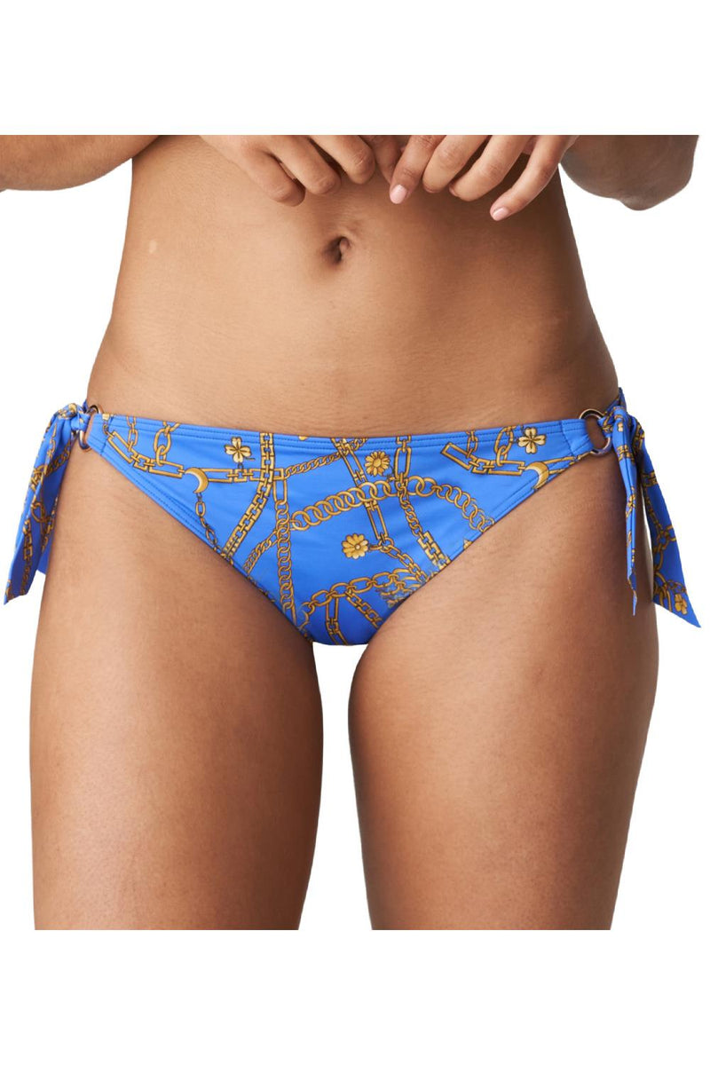 PrimaDonna Swim Olbia Side Tie Briefs, Electric Blue (4009153)