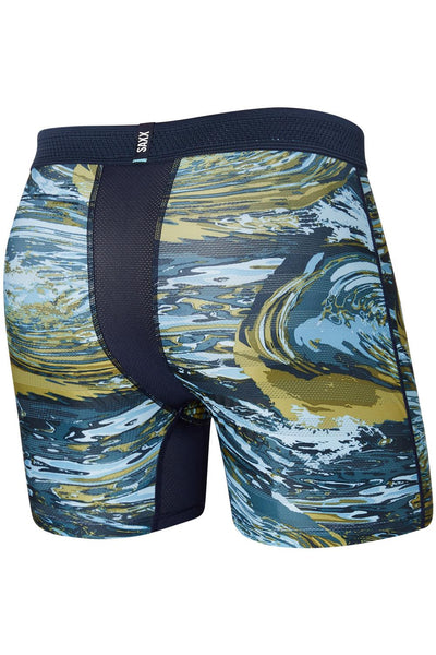 SAXX Hot Shot Boxer Brief SXBB09F-WCI (Water Camo-Dark Ink)
