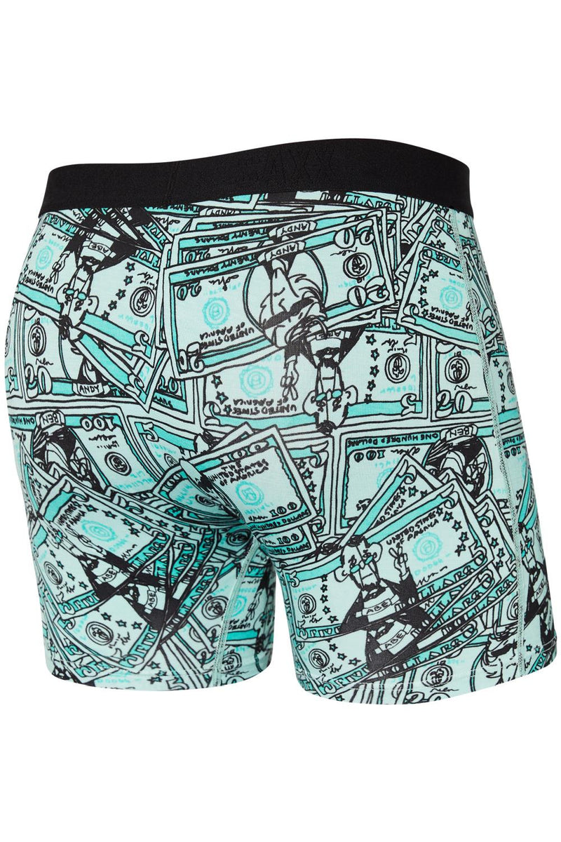 SAXX Vibe Boxer Brief SXBM35-CHG (Cold Hard Cash-Ice Green)