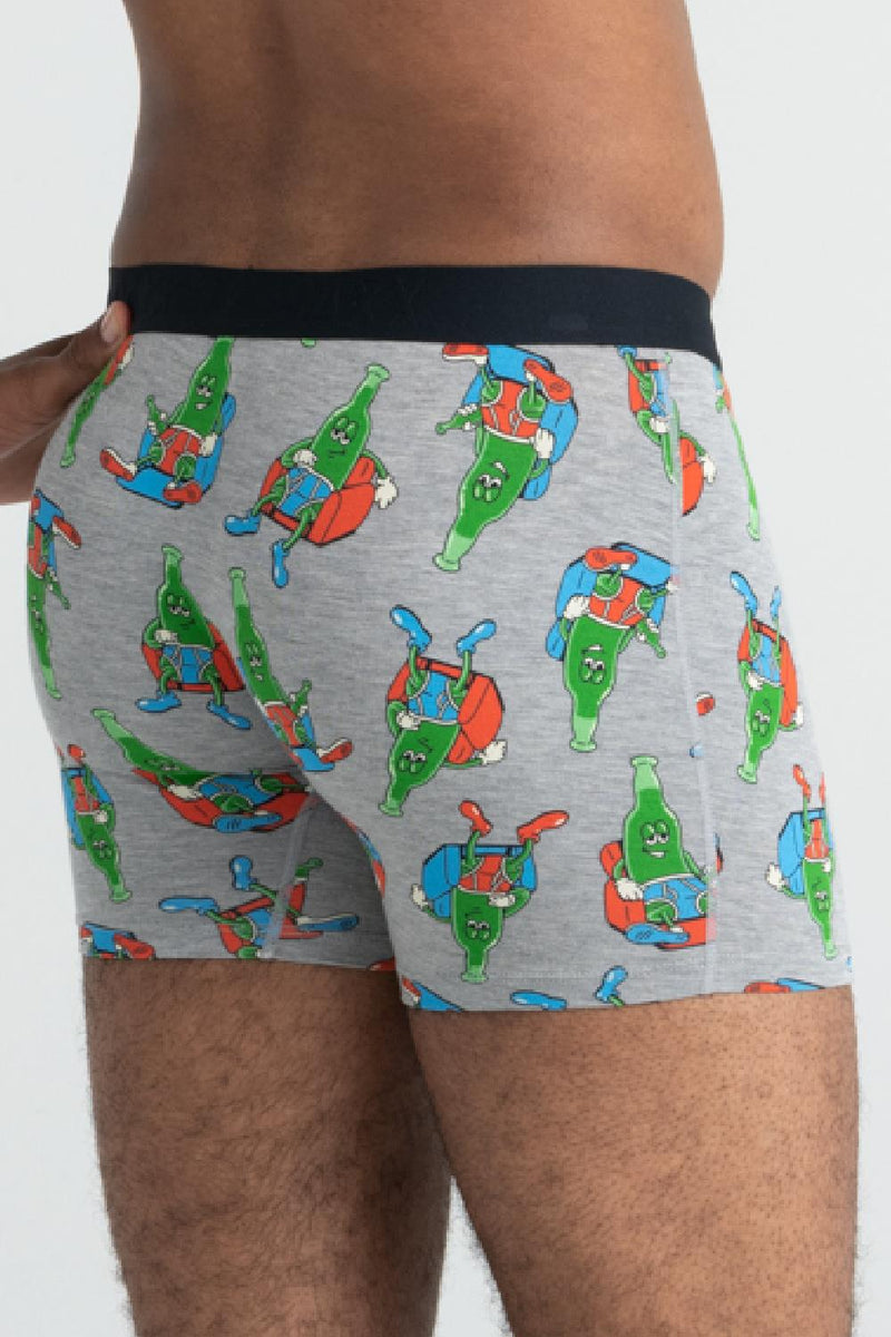 SAXX Vibe Boxer Brief SXBM35-PDH (Pants Drunk-Grey Heather)