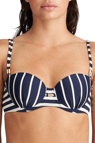 Marie Jo Swim Cadiz Bikini Strapless Padded Top, Water Blue (1005218)