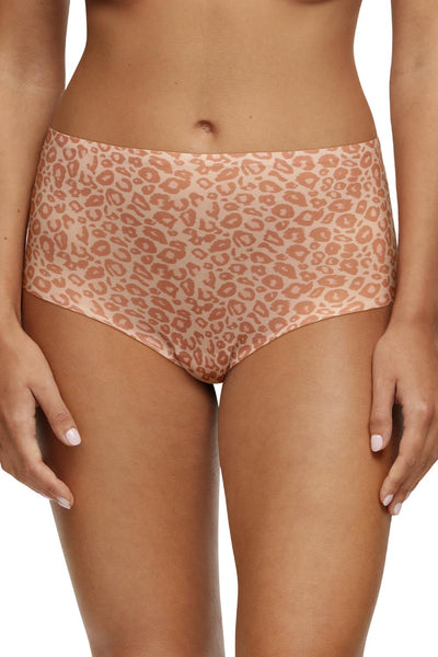 Chantelle SoftStretch One Sized Full Brief, Leo Neutral (C11D7)
