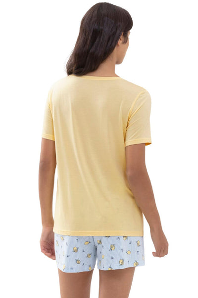 Mey Sleepy & Easy Elin Short Sleeves Top 16659 Butter