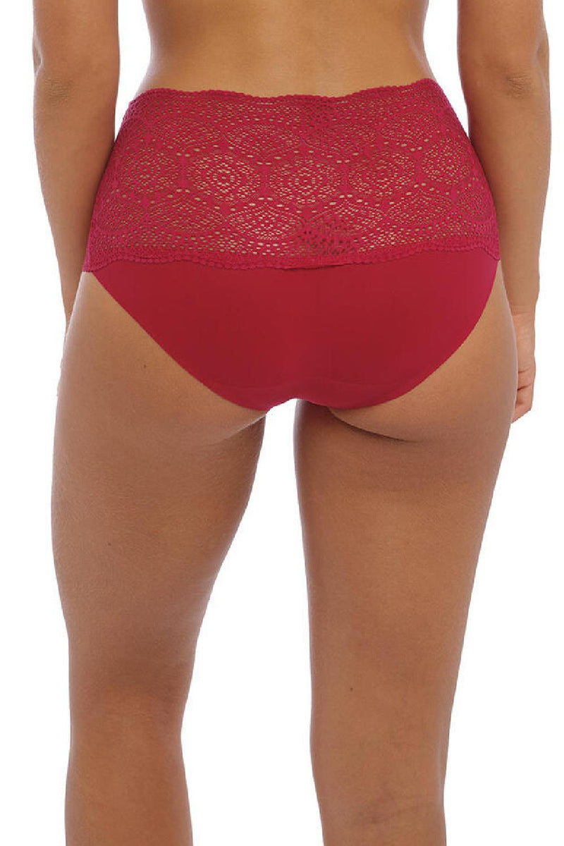Fantasie Lace Ease Invisible Stretch Full Brief, Red (FL2330)